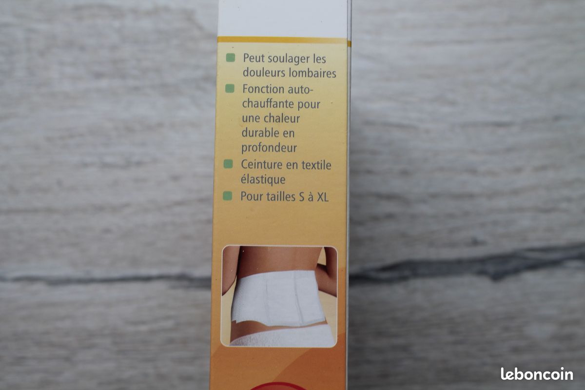 Sensiplast Ceinture Lombaire Chauffante Lidl Patchs Chauffants