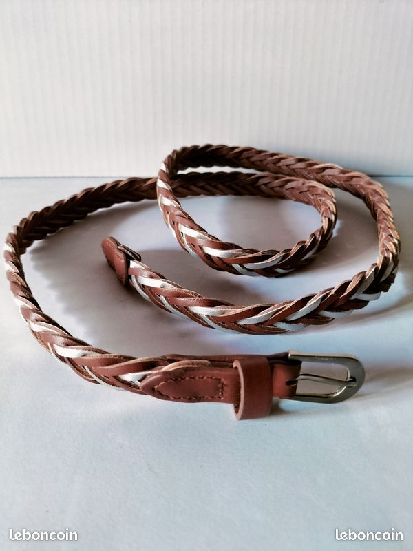 Ceinture tressée 100 cm (image 5)