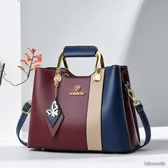 Femmes Grande Toutes Les Saisons Faux Cuir Style Classique Sac À Main (image 5)