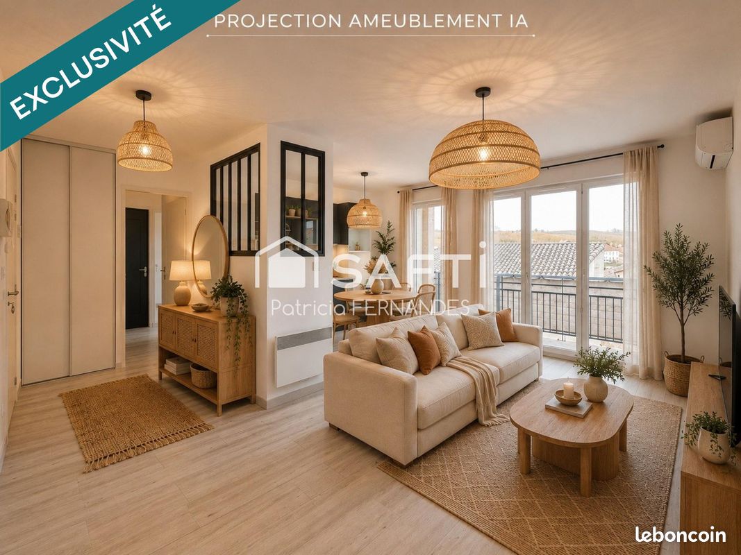 Appartement 3 pièces 63 m² · à Bessières · 63 m² · 144 000 €