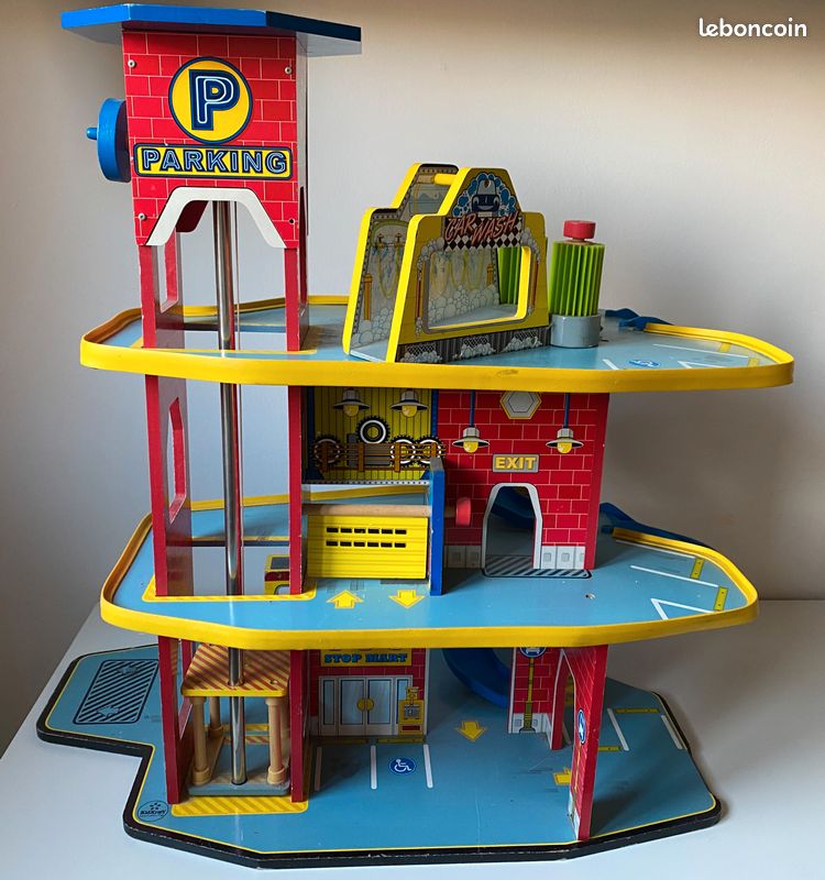 Garage Jouet Pour Voitures Miniatures – Jeu D'imitation, Neuf