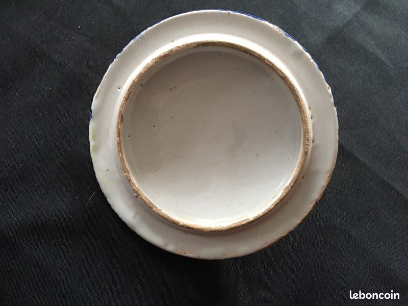 Faïence Charolles petite soupière coq hauteur 11,50 cm (image 4)