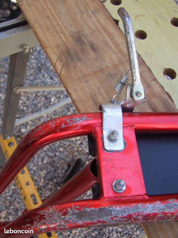 Trottinette rouge de la marque D'JUMPY (pas électrique) (image 8)