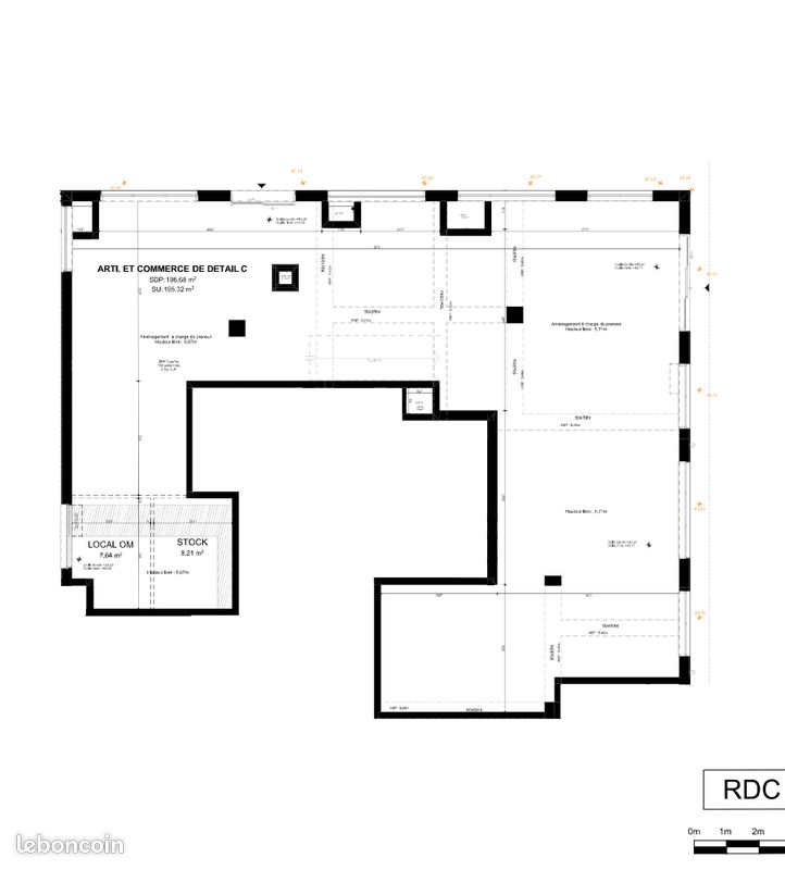 Boutique 199 m² ST OUEN SUR SEINE (image 7)