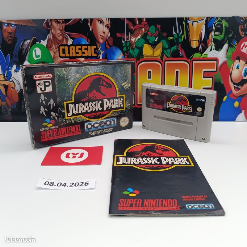 Jurassic Park - jeu vidéo Amiga - Prix & Rareté