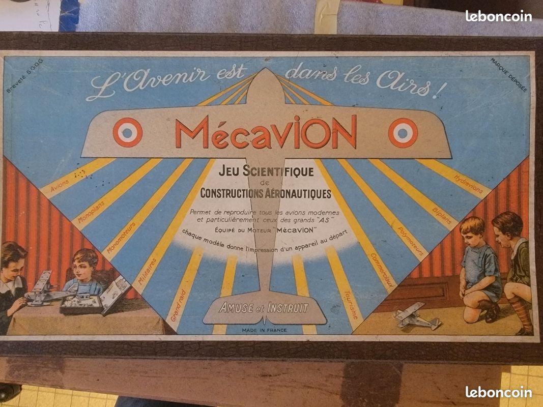 Manuel d'instructions Mécavion. Du modèle 1: Avion de