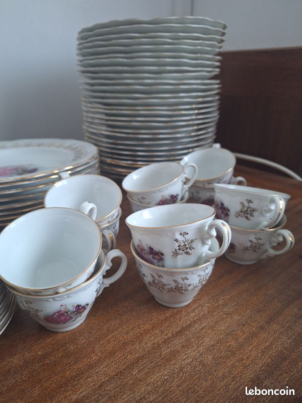 Service porcelaine Digoin marquise (image 9)