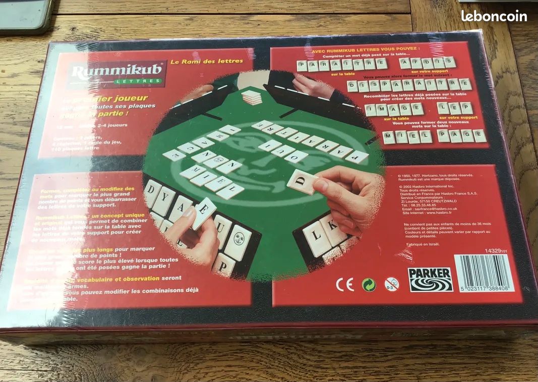 Jeu Rummikub lettre. Ref 210326 Jeu Rummikub lettre. Ref 210326
