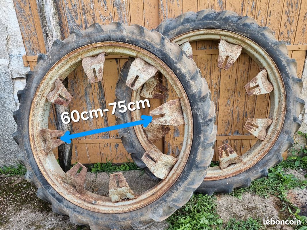 2 roues étroites pour tracteur (image 4)