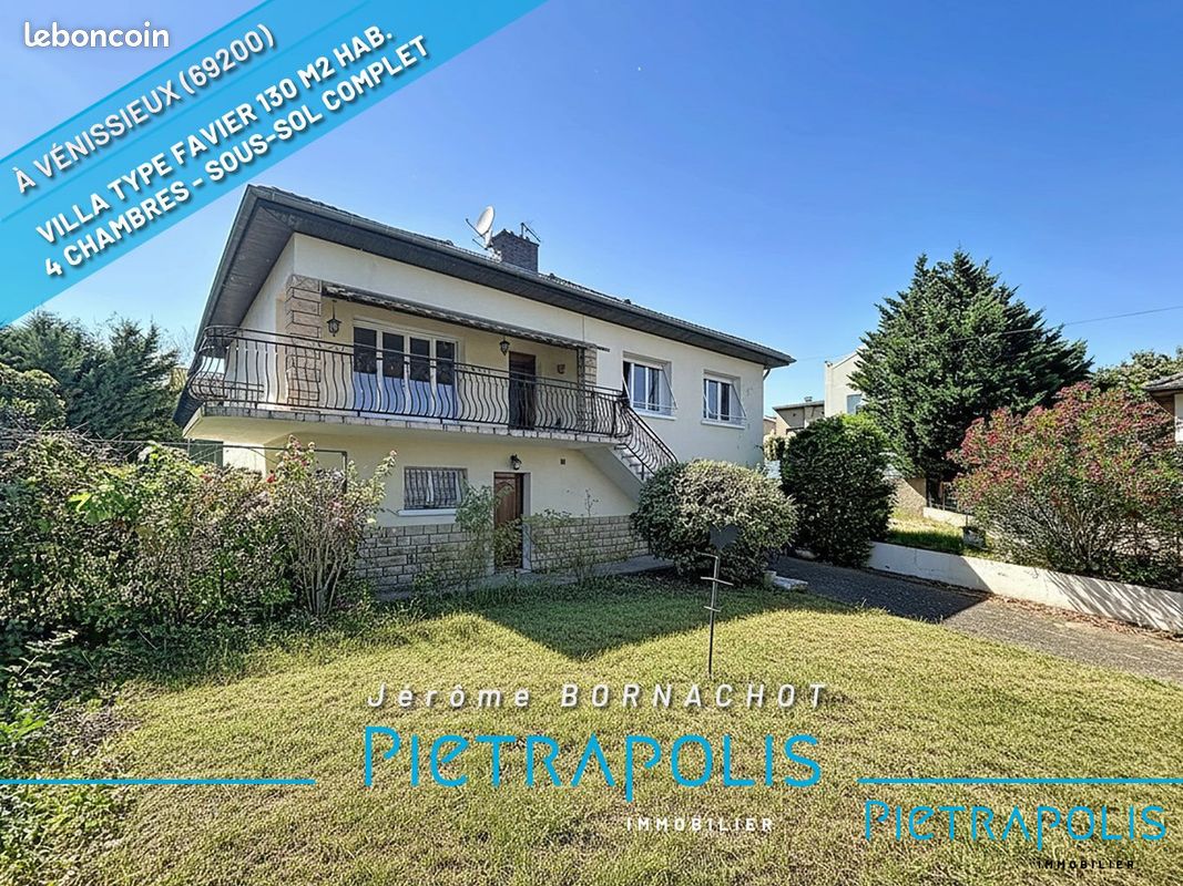 Maison 6 pièces 130 m² · à Vénissieux · 130 m² · 389 000 €
