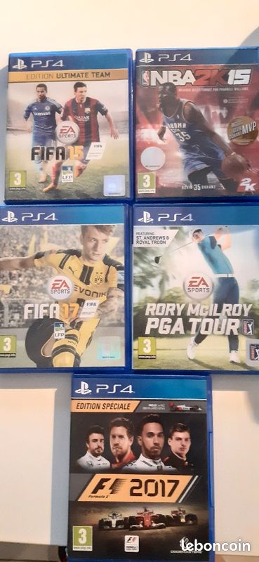 Lot jeux ps4 (image 1)