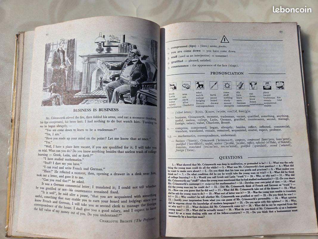 Un vieux livres l Anglais (image 4)