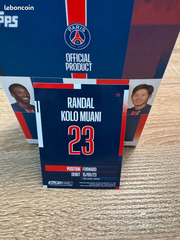 Flocage Officiel - Paris Saint-Germain, Kolo Muani, 2023/2024