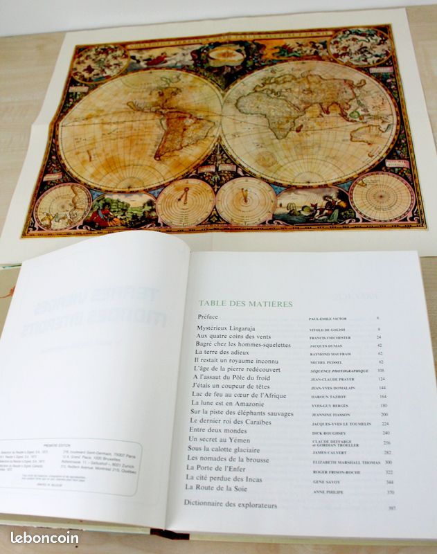 CULTURE TERRES VIERGES MONDES INTERDITS LE GRAND LIVRE DES VOYAGEURS 1979 Reader (image 3)