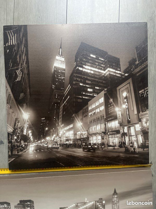 2x cadres : Ville - Town - New-York (image 2)