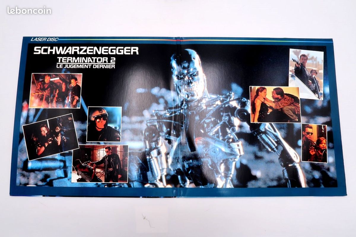 Laserdisc FR Terminator 2 James Cameron Arnold Schwarzenegger (image 3)