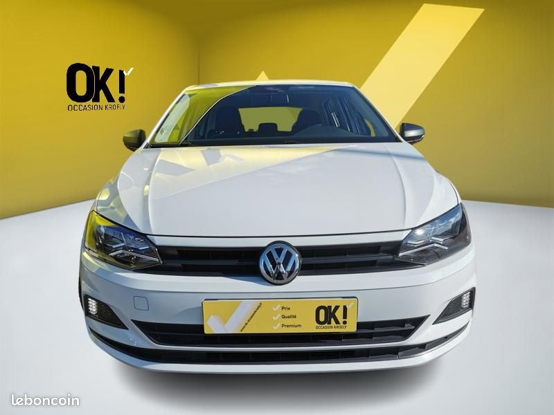 Volkswagen Polo VI Trendline 1.0 65 ch Bluetooth Feux auto Vitre élec (image 6)