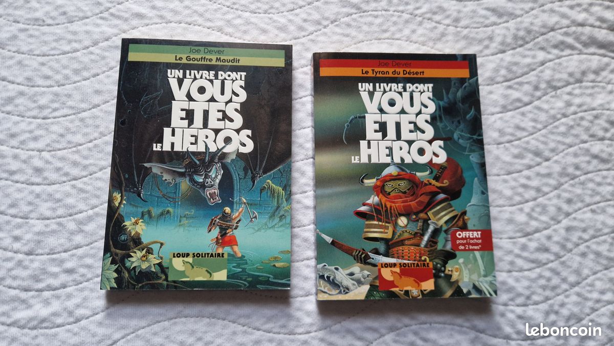 Livre dont vous êtes le héros 4 et 5 (image 1)