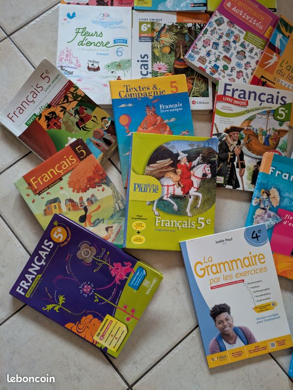 Manuels Français collège et cahier d'exercices Français, (image 3)