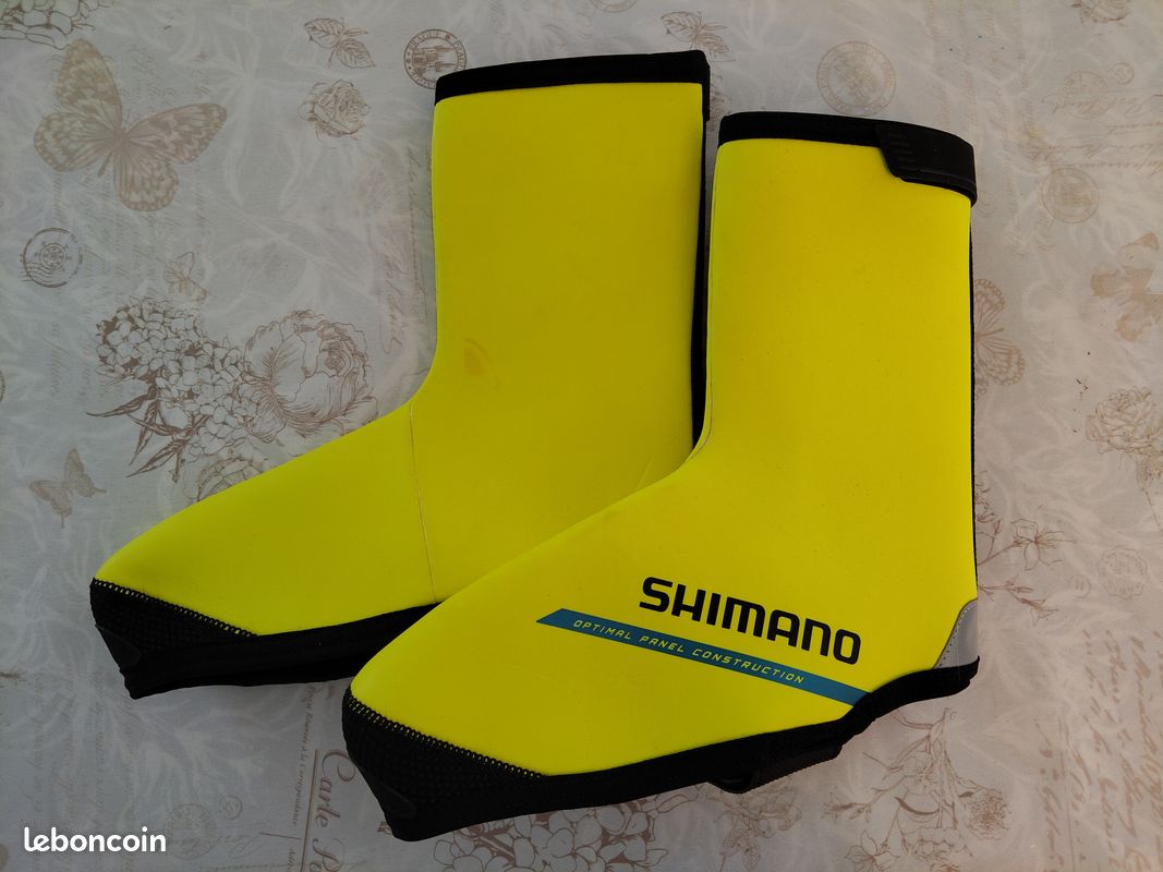 Paire de Couvre-Chaussures GripGrab RaceAqua Jaune Fluo Hi Vis