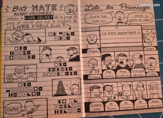 Livre Big Nate le champion de l école (image 3)