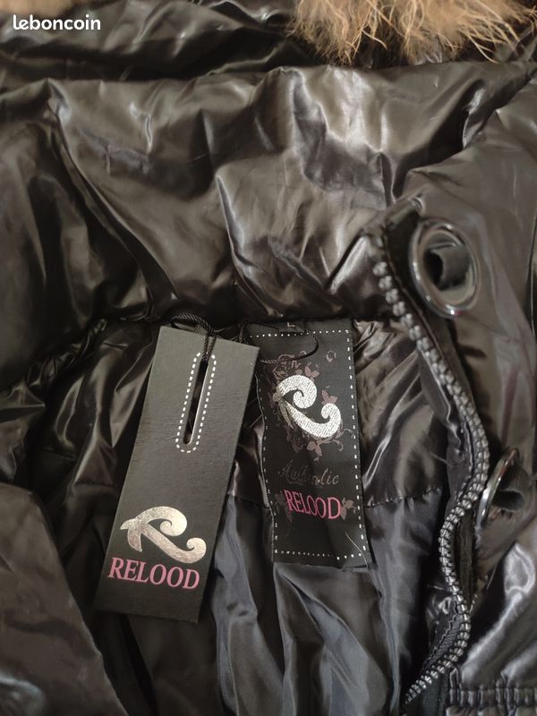 Manteau femme brillant, Authentic Relood, taille L - Neuf avec étiquette (image 2)