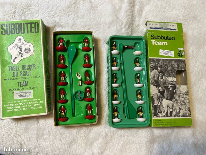 A vintage Subbuteo Table Soccer World Cup Edition