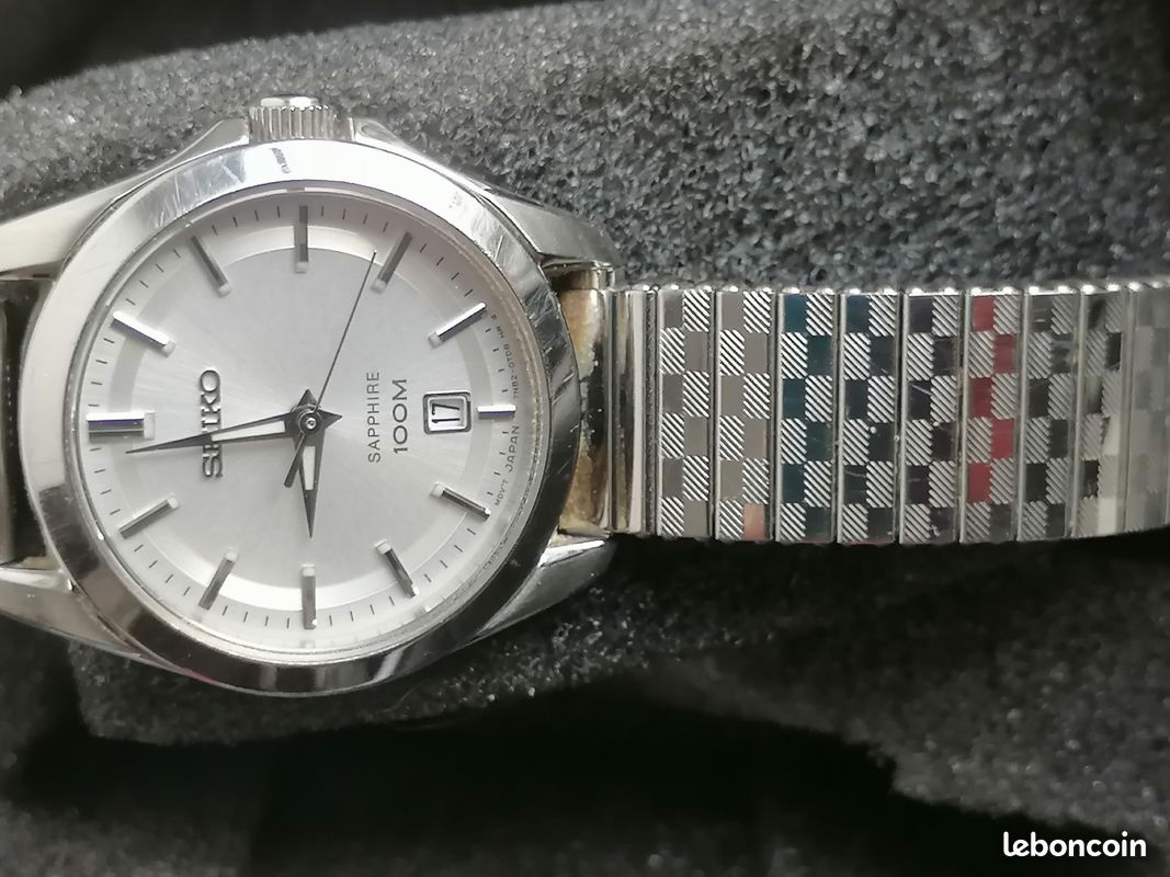 Montre bracelet seiko femme saphire 100m (image 4)
