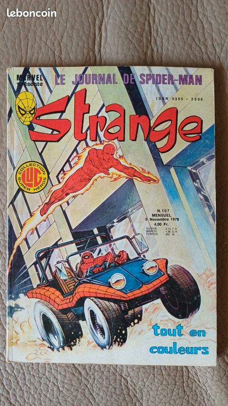 [Réservé] Lot 1 de 10 Marvel Strange Le journal de Spider-Man Collection Super Héros LUG (image 11)