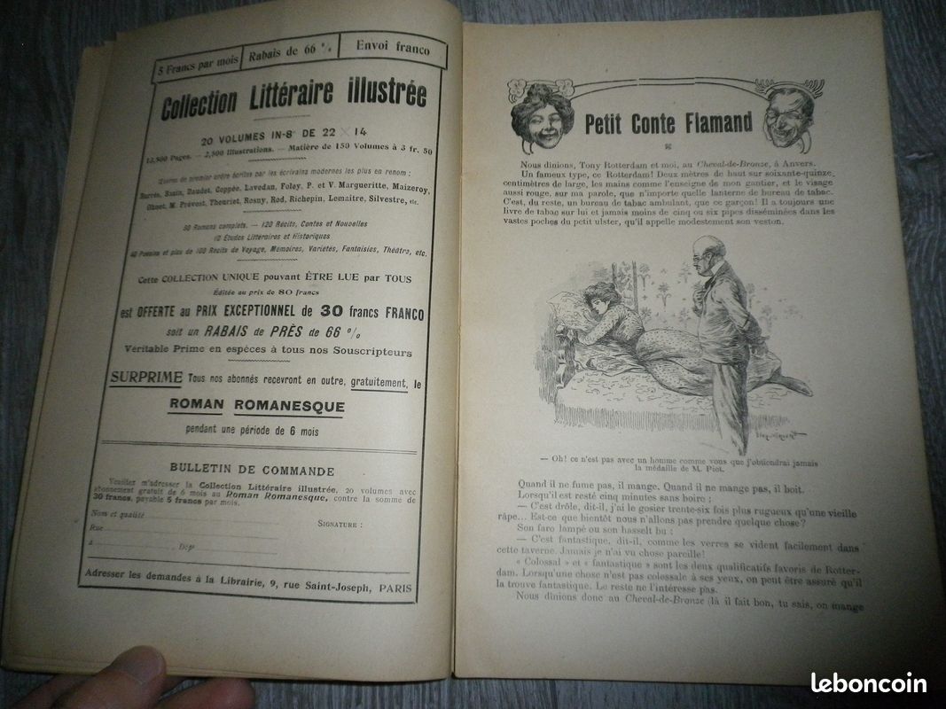 Almanach du Rire 1906 - Librairie Félix Juven - Illustré Humour Belle Époque Rare (image 5)