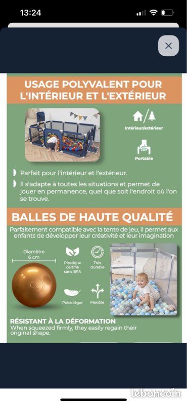 Air de jeux spacieuse et sécurisé (image 4)