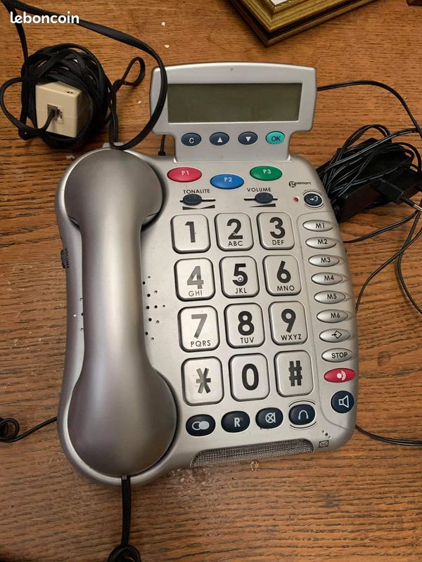 Telephone fixe mal voyant (image 1)