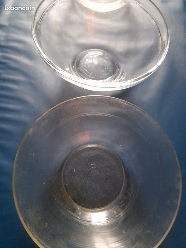 Lot 3 saladiers en verre (image 2)
