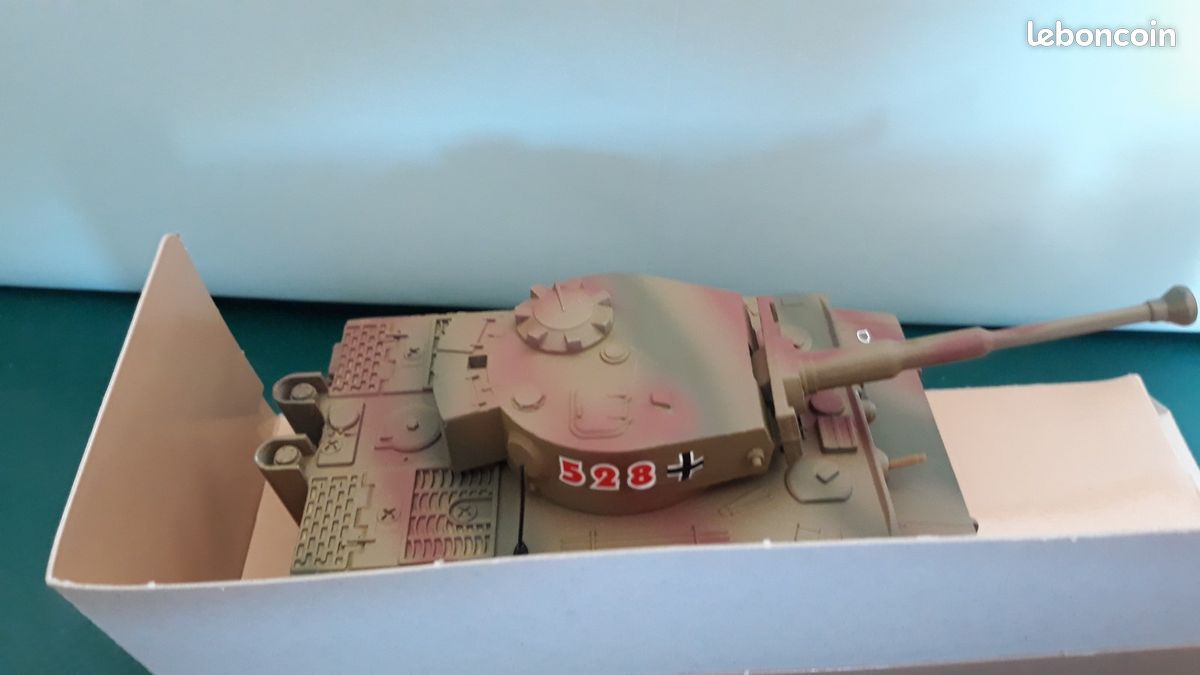 SOLIDO, CHAR ALLEMAND TIGRE I Militaire De 1969' Premiére Version I - Foto 6