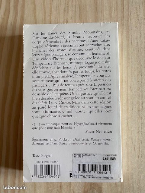 Voyage fatal de Kathy Reichs (image 2)