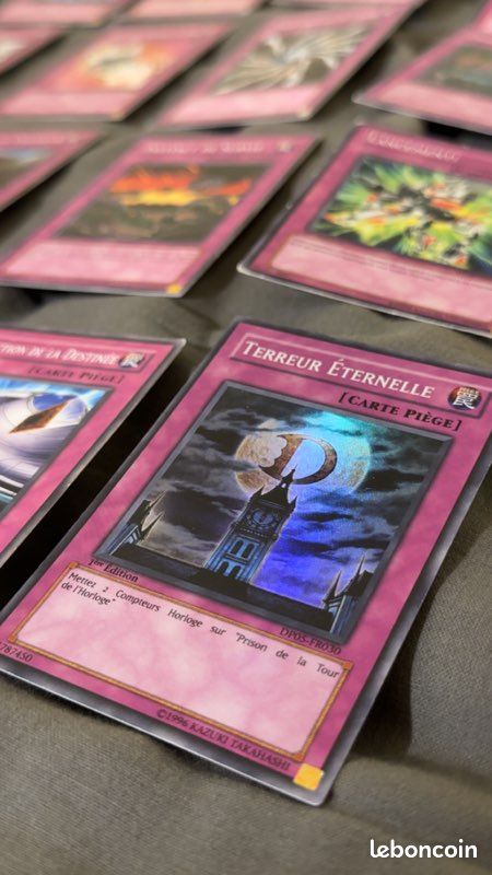 Lot Yu-Gi-Oh vintage - ~125 cartes - 1ère Édition - Dinosaures / GX (image 4)
