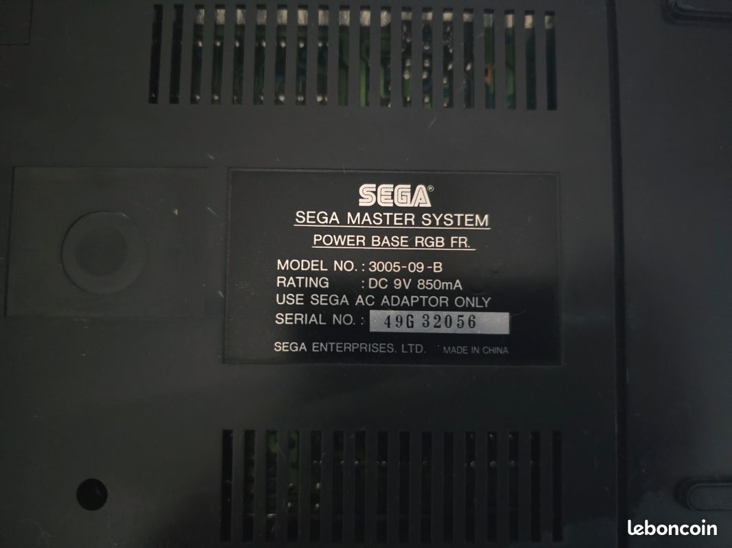 Master system + 2 jeux (image 12)