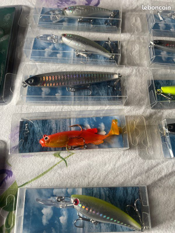 Troc Echange Lot de peche neuf sous blister d’origine sur