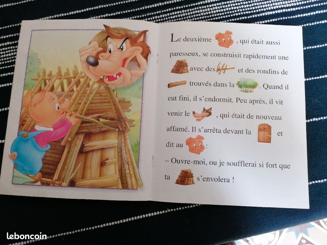 Les trois petits cochons avec vignettes autocollantes (image 2)