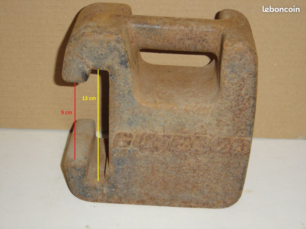 Contrepoids GUTBROD pour microtracteur (image 3)