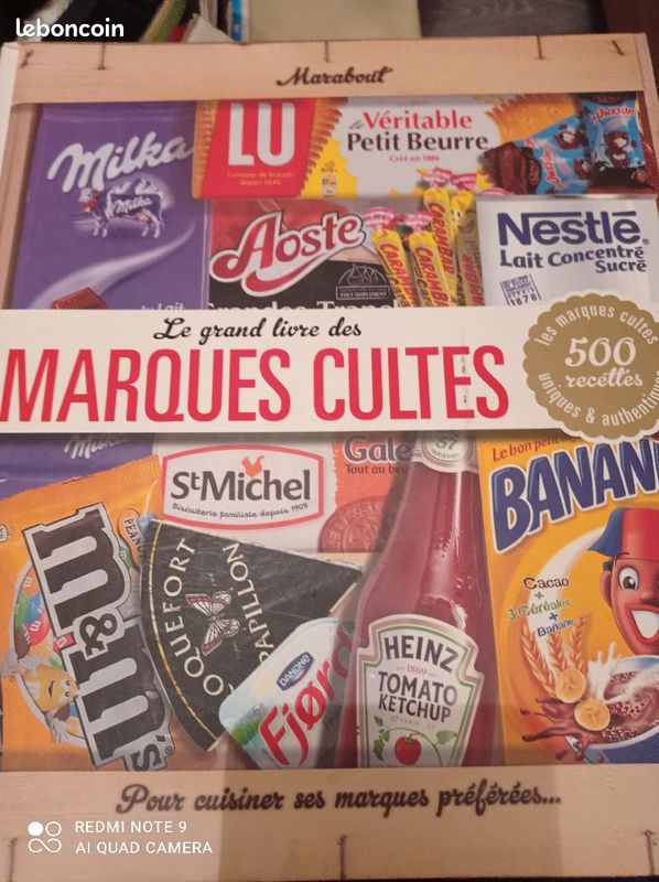 Livre recettes les marques cultes (image 1)