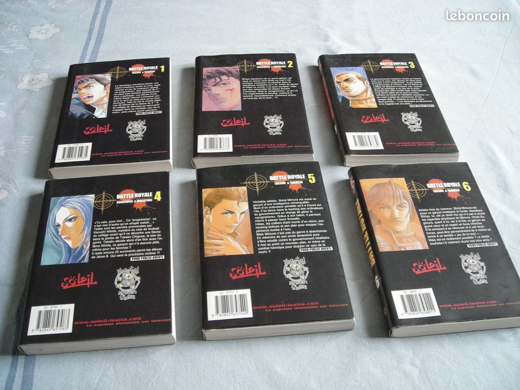 Manga BATTLE ROYALE (image 6)