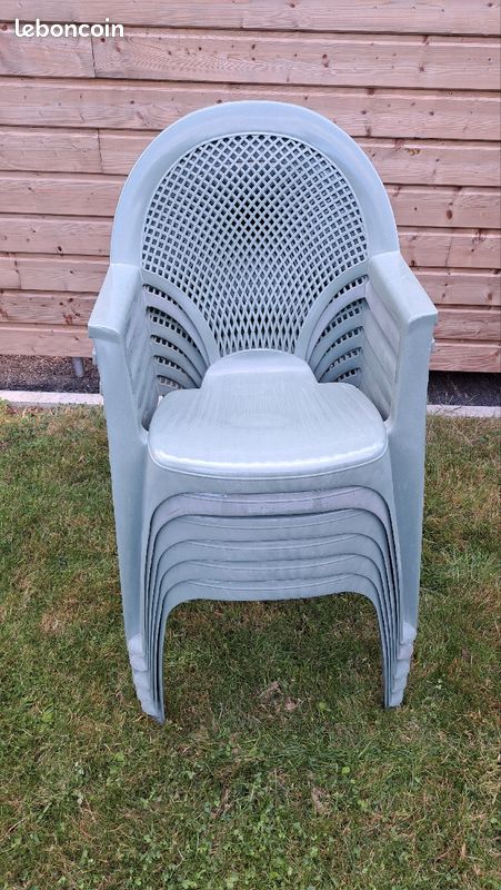 Chaises et table jardin (image 3)