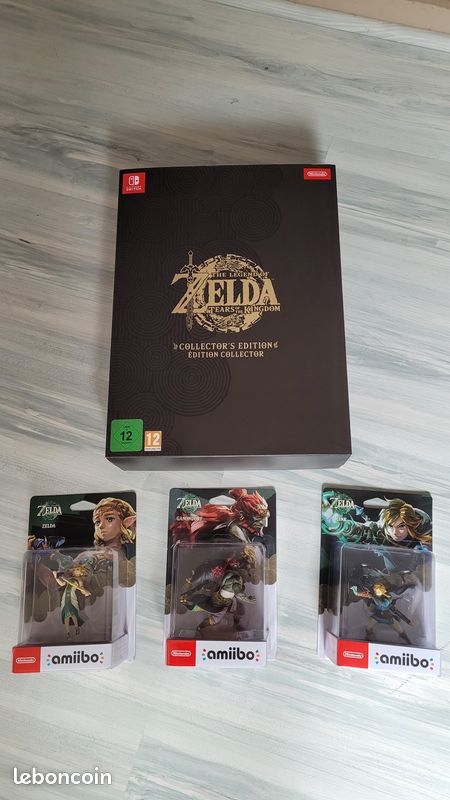 Zelda Tears of the Kingdom Edition Collector + Amiibos (image 1)