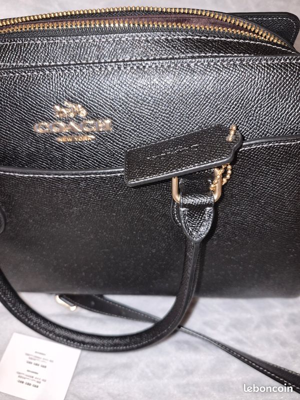 Sac à main "Coach" en cuir (image 5)