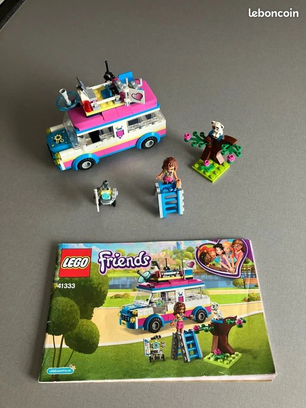 Lego Friends - 41333 - Le véhicule de mission d'Olivia (image 1)