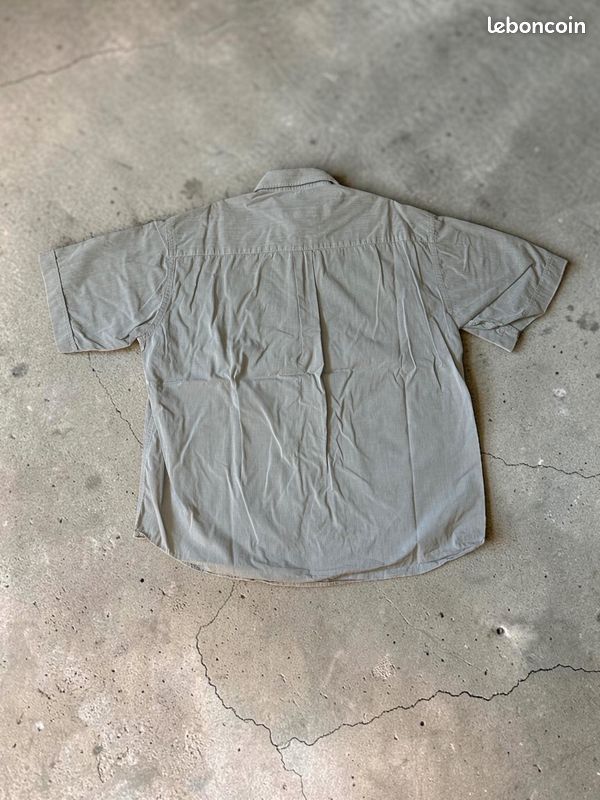 Chemise manches courtes grise Courrèges AC Taille L (image 5)
