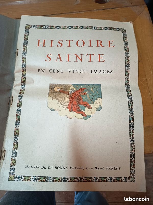 Histoire sainte en cent vingt image de 1927 (image 4)