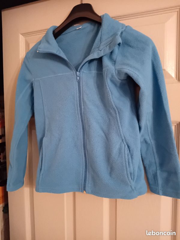 Gilet polaire zippé garçon taille 10 ans (image 1)