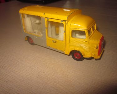 Miniature Voiture Norev Citroën Type H HY - Échelle 1:60 - Année 1960 - Neuf En Boîte